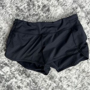 Black lululemon shorts. Size 4.